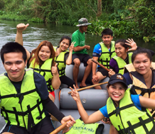 ล่องเรือยาง เรือยาง ล่องเรือ กิจกรรม วิมานน้ำรีสอร์ท รีสอร์ท บ้านพัก ที่พัก ห้องพัก เพชรบุรี